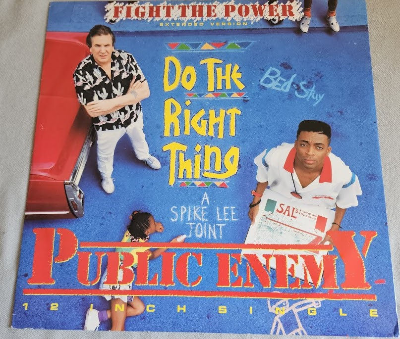Public Enemy - Fight The Power (12", Single) (Motown, Motown)
