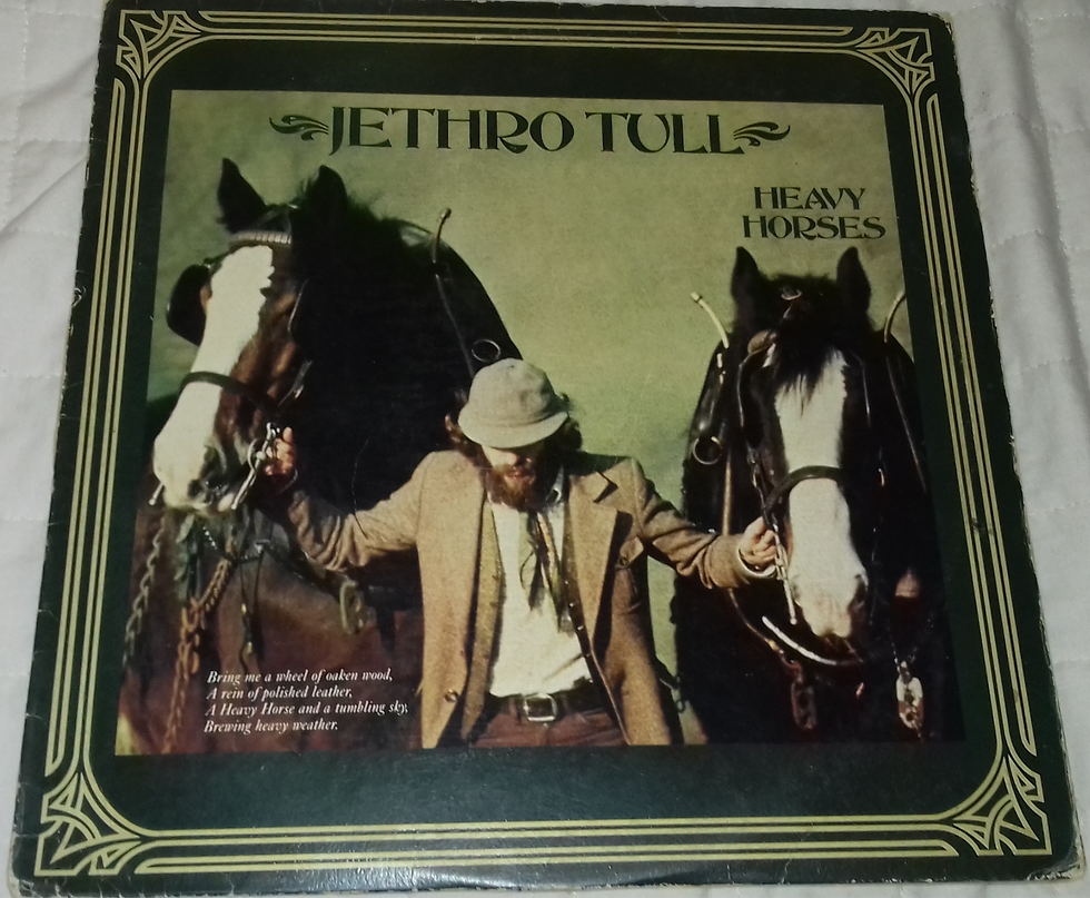 Jethro Tull - Heavy Horses (LP, Album, San) (Chrysalis, Chrysalis)