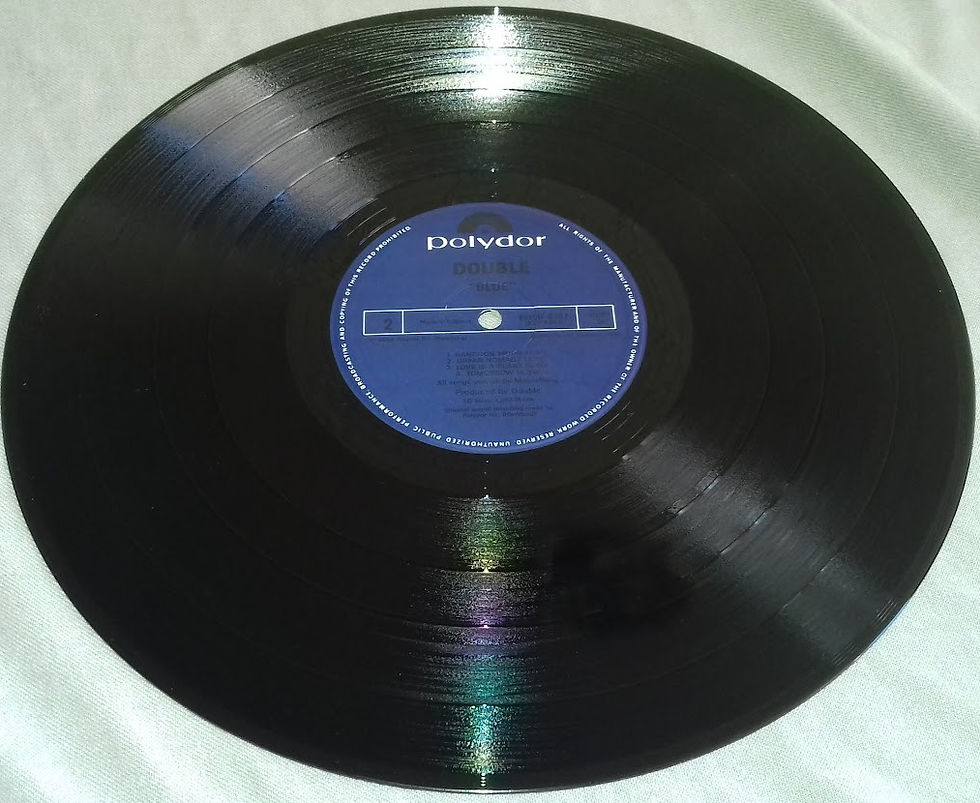 Miniaturbild: Double - Blue (LP, Album) (Polydor, Polydor)