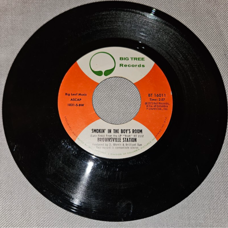 Brownsville Station - Smokin' In The Boy's Room (7", Single, Styrene, Bes) (Big