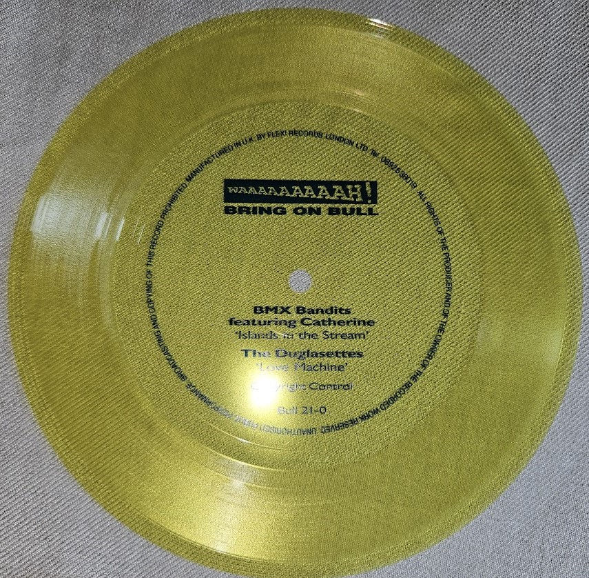 BMX Bandits / The Duglasettes* - Islands In The Stream / Love Machine (Flexi, 7"