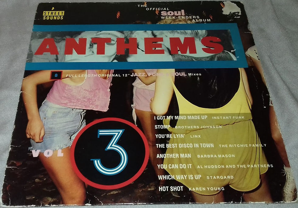 Various - Anthems Volume 3 (LP, Comp) (Street Sounds)