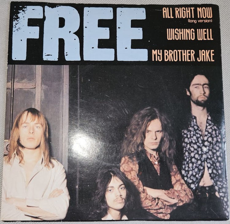 Free - All Right Now (Long Version) / Wishing Well / My Brother Jake (7", EP, 4