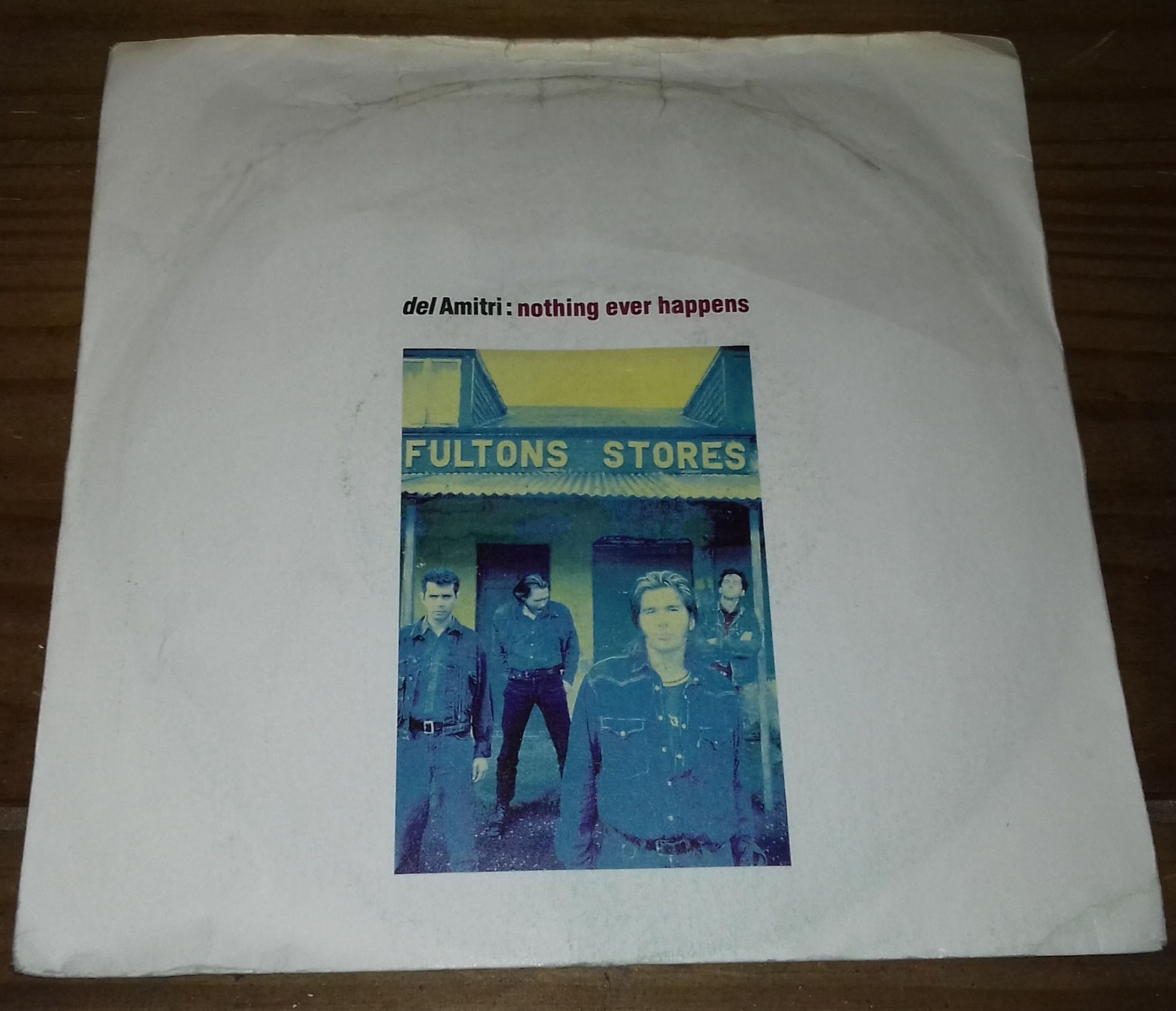 Del Amitri - Nothing Ever Happens (7", Single) (A&M Records, A&M Records)