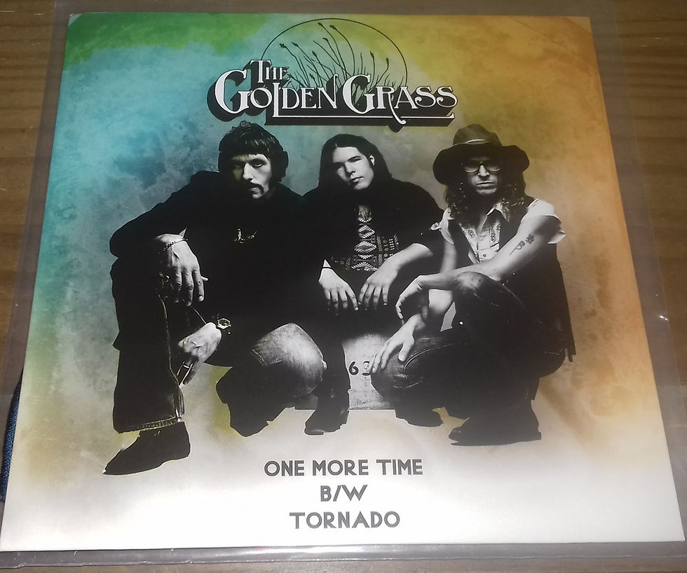 The Golden Grass - One More Time/Tornado (7") (Svart Records, Electric Assault R