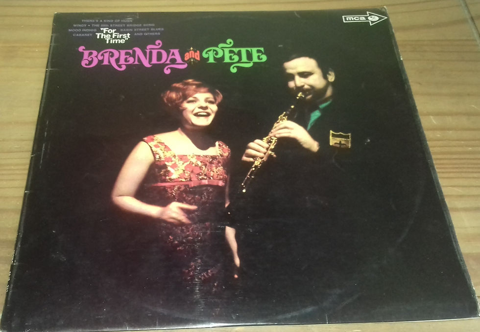 Brenda* And Pete* - "For The First Time" (LP, Album, Mono) (MCA Records)