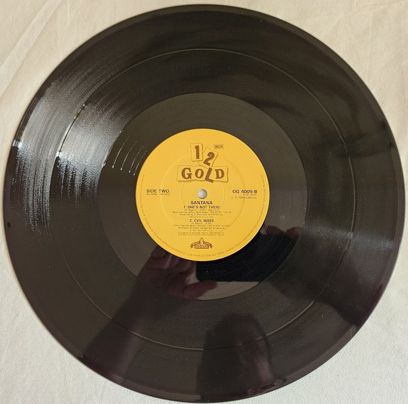 サムネイル： Santana - Samba Pa Ti (12") (Old Gold (2))