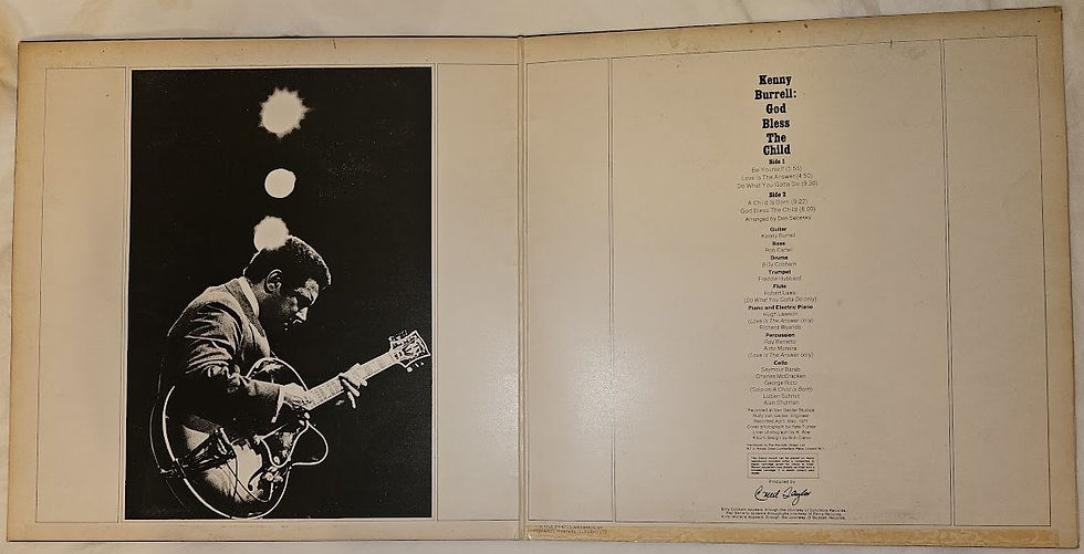 Miniature : Kenny Burrell - God Bless The Child (LP) (CTI Records)