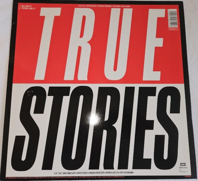 Miniature : Talking Heads - True Stories (LP, Album) (EMI, EMI)