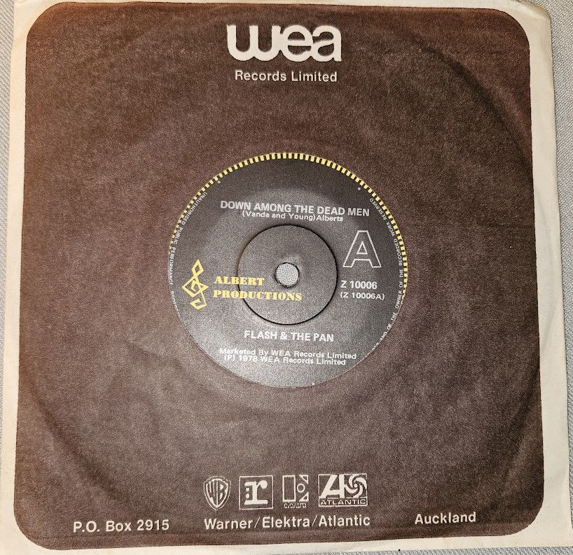 Flash & The Pan - Down Among The Dead Men (7", Single) (Albert Productions)
