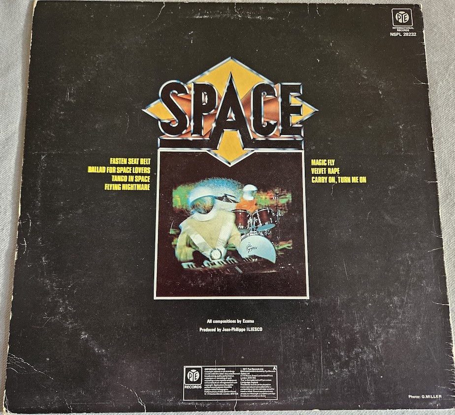 Pikkukuva: Space - Magic Fly (LP, Album) (Pye International)