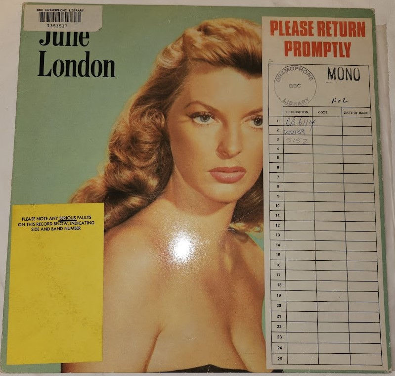 Julie London - Julie Is Her Name (LP, Album, RE) (Edsel Records)