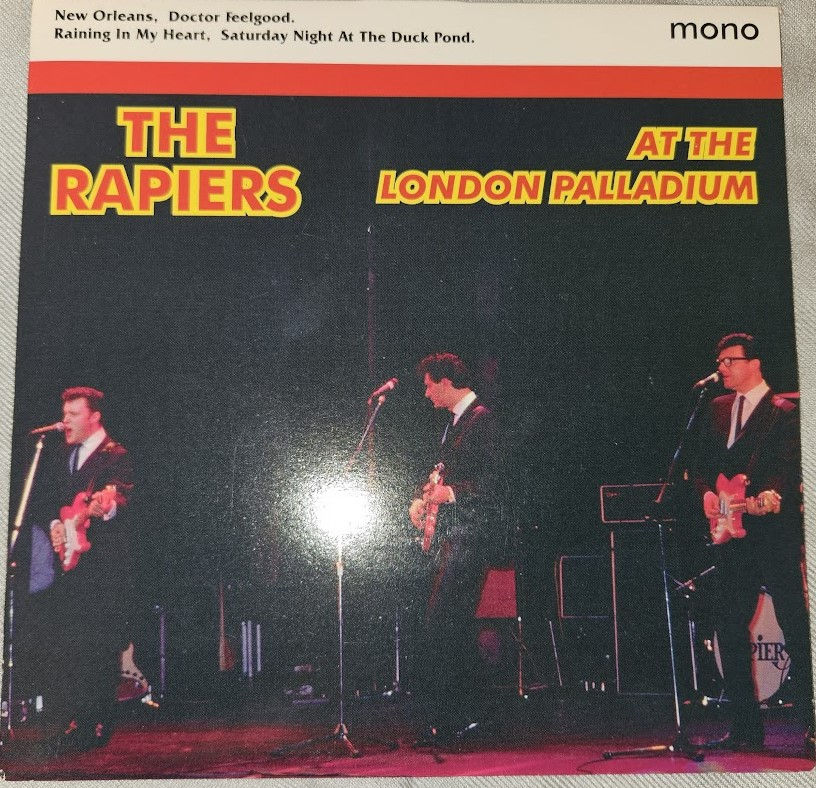 The Rapiers - At The London Palladium (7", EP) (Fury Records)