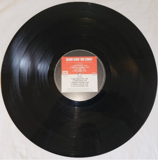 Miniatyrbild: Talking Heads - True Stories (LP, Album) (EMI, EMI)