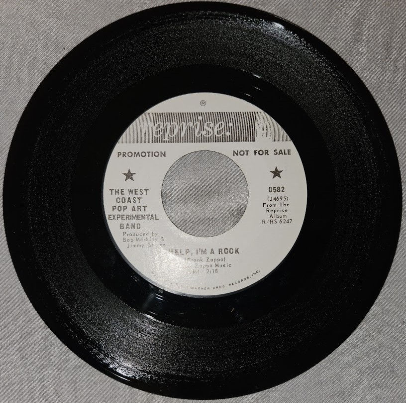 West Coast Pop Art Experimental Band* - Help, I'm A Rock (7", Promo) (Reprise Re