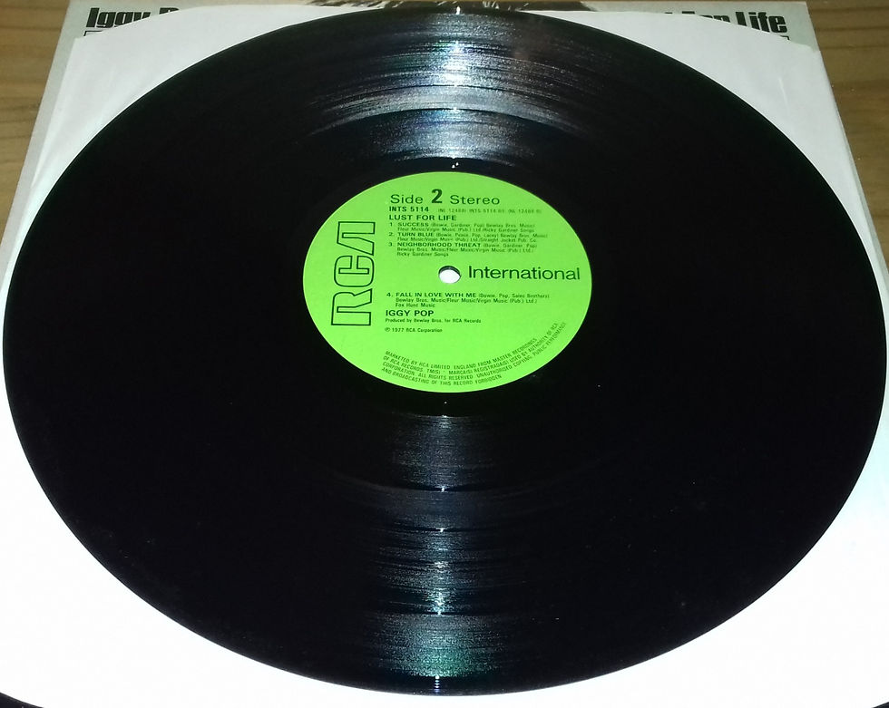 Miniatura: Iggy Pop - Lust For Life (LP, Album, RE) (RCA International, RCA International)