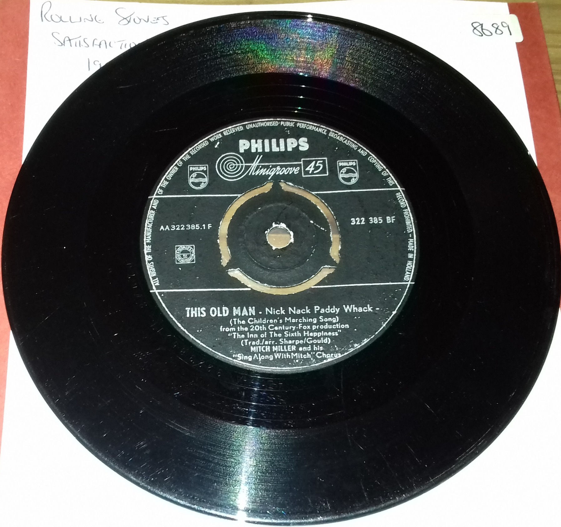 Mitch Miller and his "Sing Along With Mitch" Chorus* - This Old Man - Nick Nack