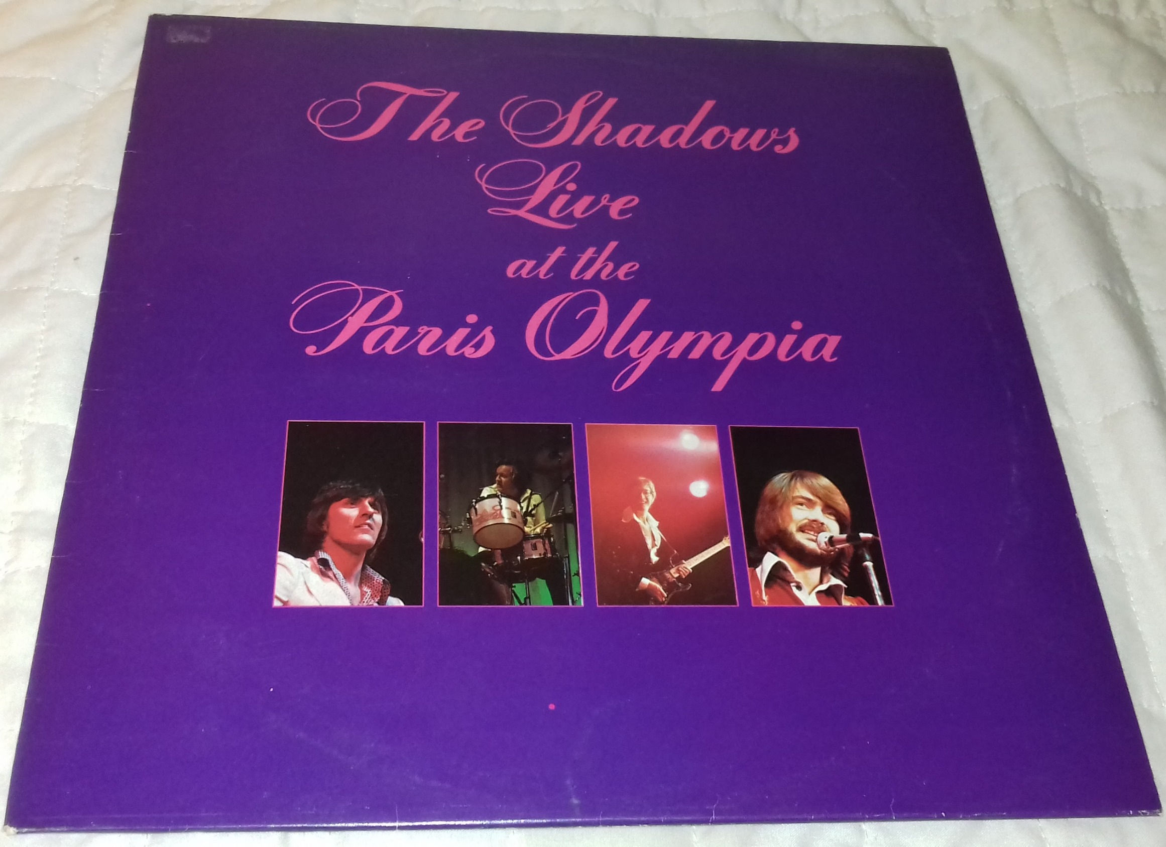 The Shadows - Live At The Paris Olympia (LP, Album) (EMI)
