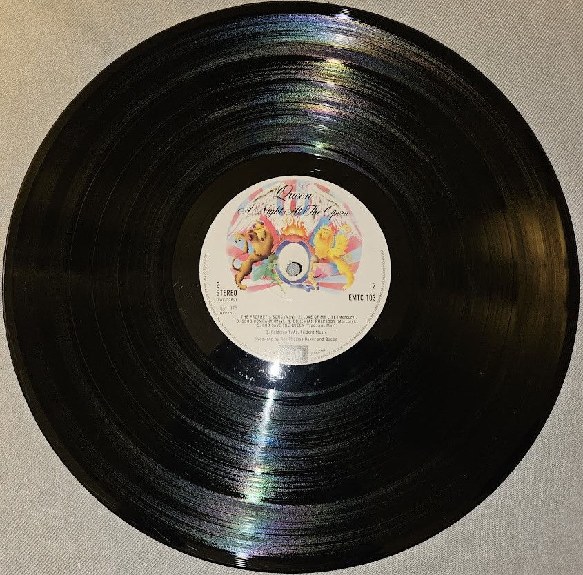 Thumbnail: Queen - A Night At The Opera (LP, Album, Emb) (EMI, EMI)