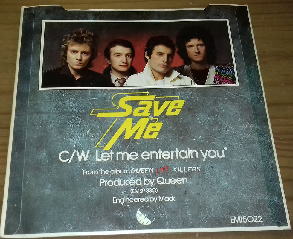 Miniatyrbild: Queen - Save Me (7", Single, Ste) (EMI, EMI)