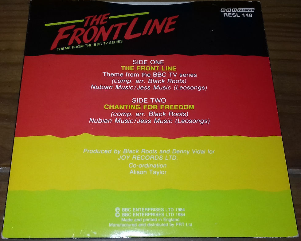 Miniatura: Black Roots - The Front Line (7") (BBC Records)
