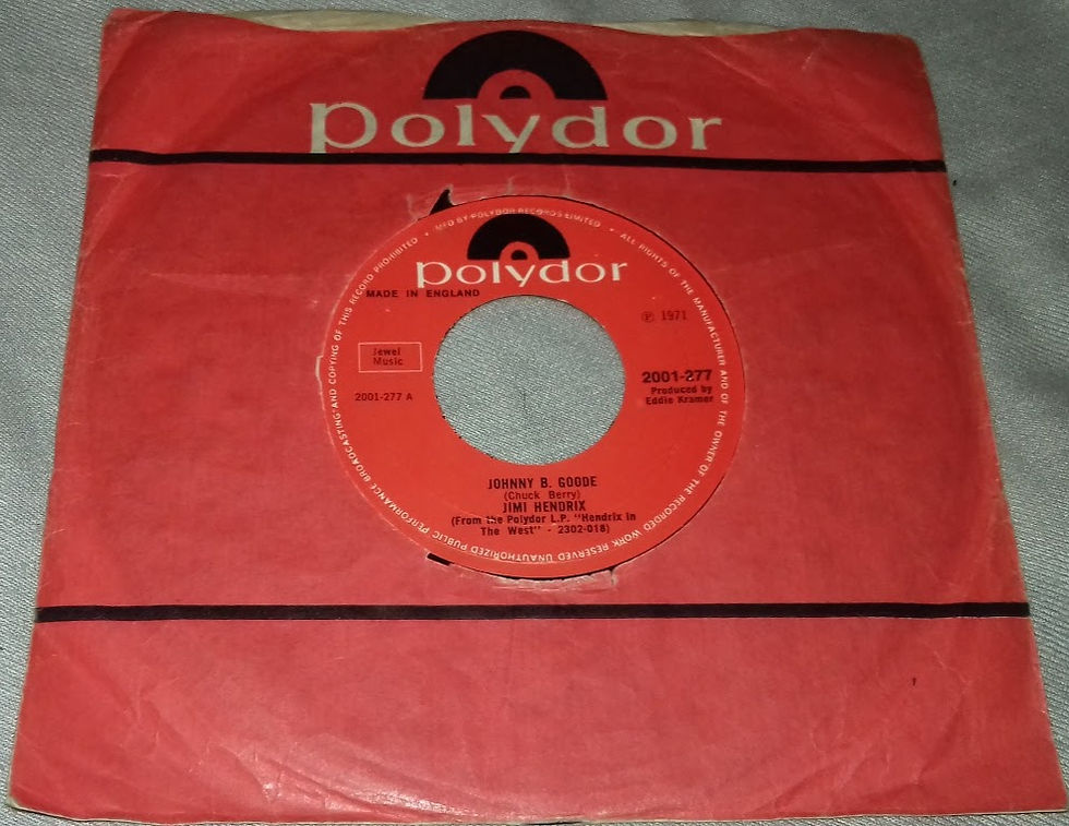 Jimi Hendrix - Johnny B. Goode (7", Single) (Polydor)