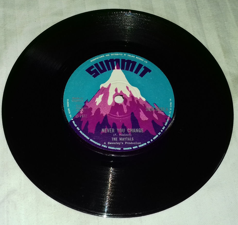 The Maytals / Beverley's All Stars - Never You Change / Never Change (Version)