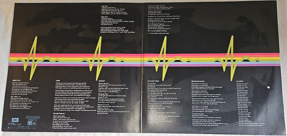 Thumbnail: Pink Floyd - The Dark Side Of The Moon (LP, Album, RP, 4th) (Harvest, Harvest)