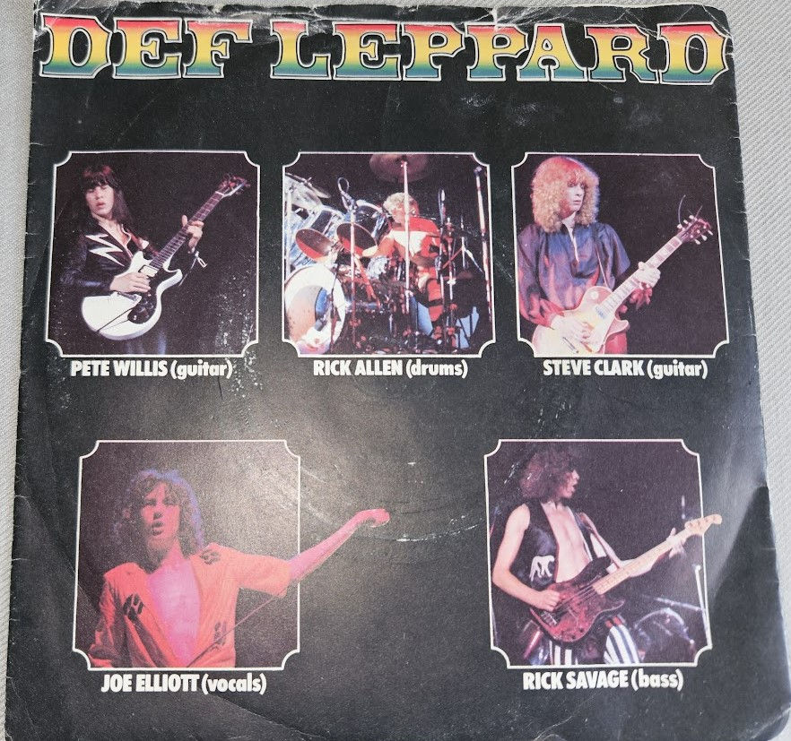 Def Leppard - Wasted (7", Single) (Vertigo)