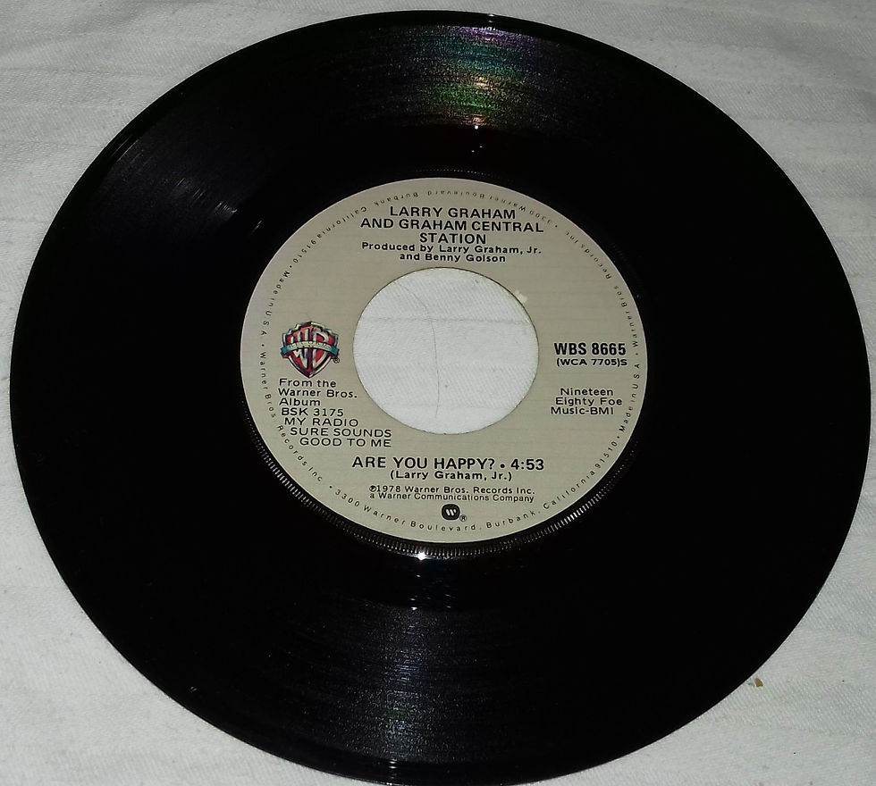 ภาพขนาดย่อ: Larry Graham And Graham Central Station - Is It Love? (7", Single) (Warner Bros.