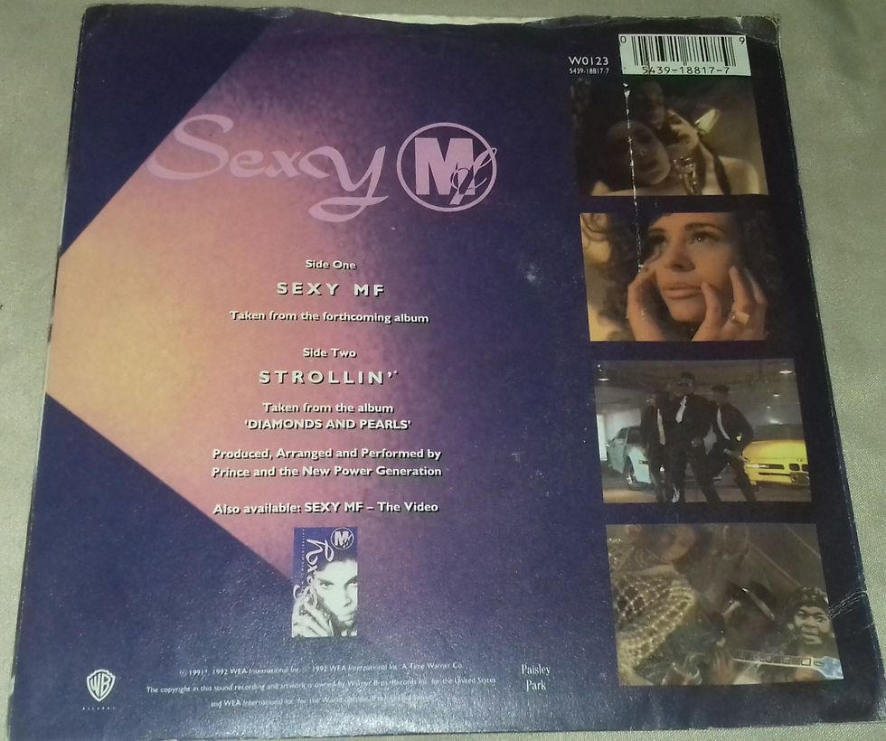 Miniaturbild: Prince And The New Power Generation - Sexy MF / Strollin' (7", Single, Pap) (War