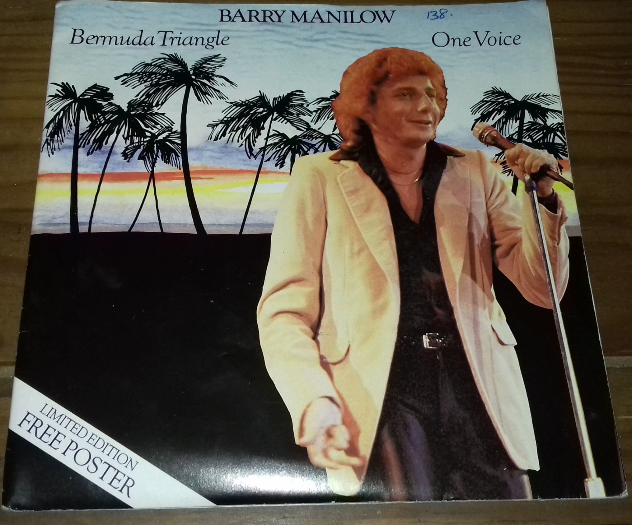 Barry Manilow - Bermuda Triangle / One Voice (7", Single, Ltd) (Arista)