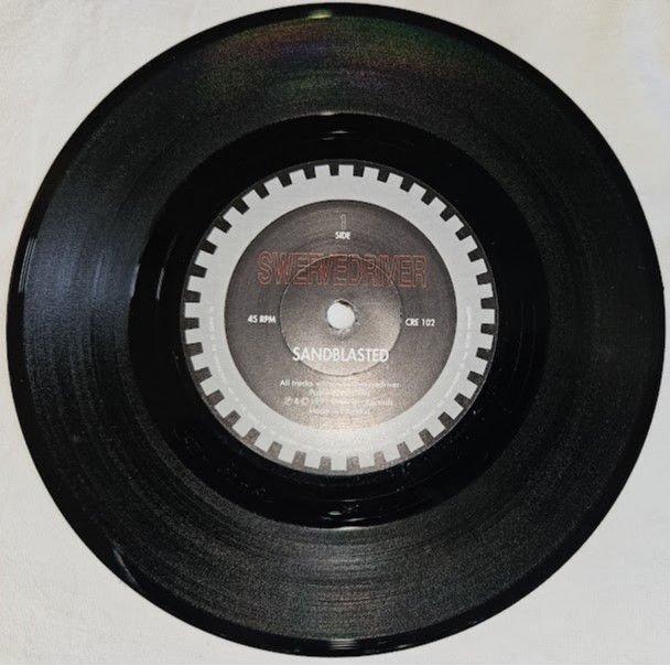 Pikkukuva: Swervedriver - Sandblasted (7", EP) (Creation Records)