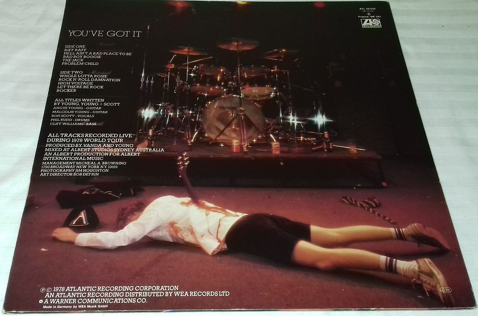 Thumbnail: AC/DC - If You Want Blood You've Got It (LP, Album, RP) (Atlantic, Atlantic, Atl