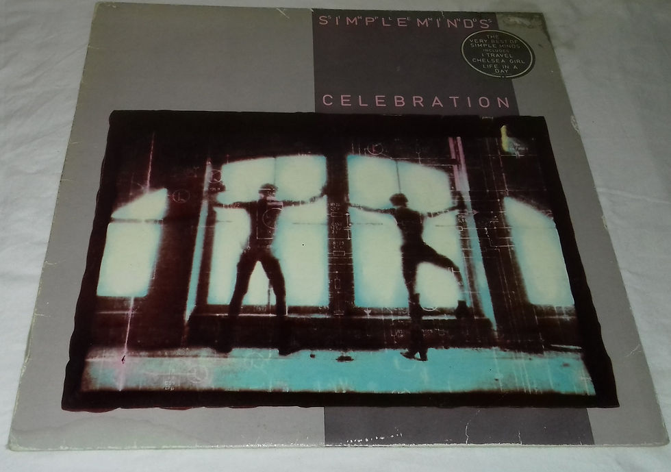 Simple Minds - Celebration (LP, Comp) (Arista)