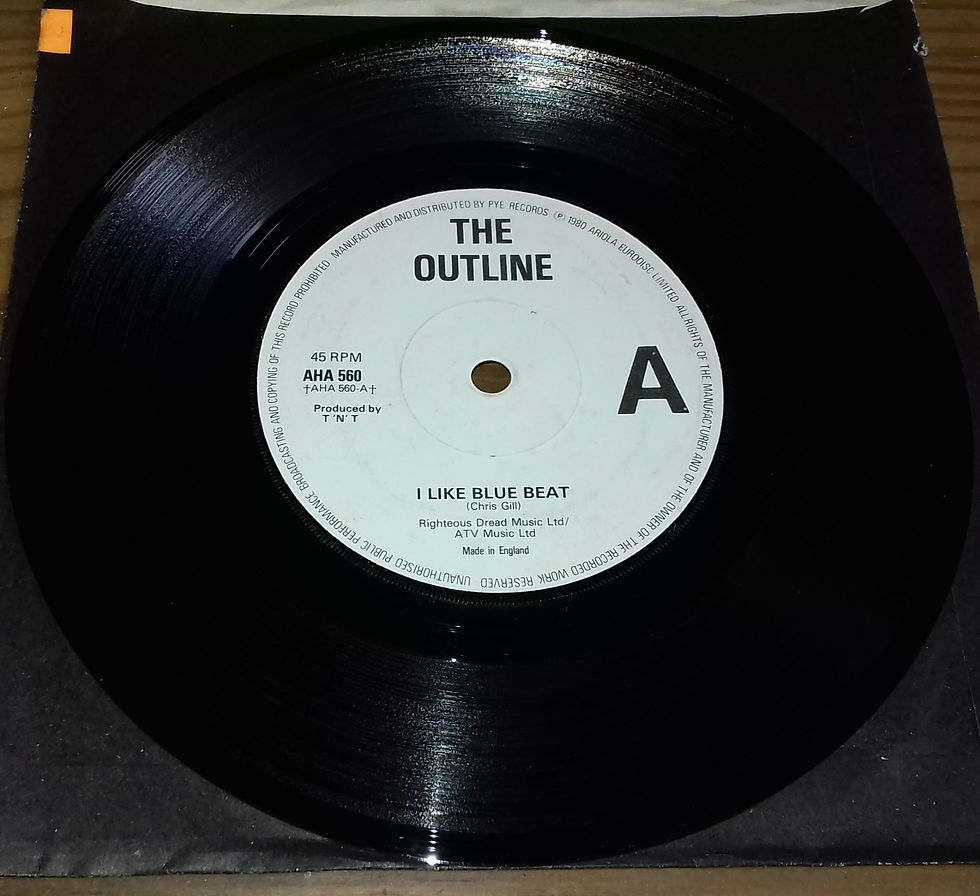 The Outline / Cairo - I Like Bluebeat (7", Single) (Ariola)