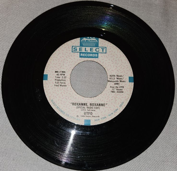 UTFO / Roxanne* With UTFO - Roxanne, Roxanne / The Real Roxanne (7") (Select Re
