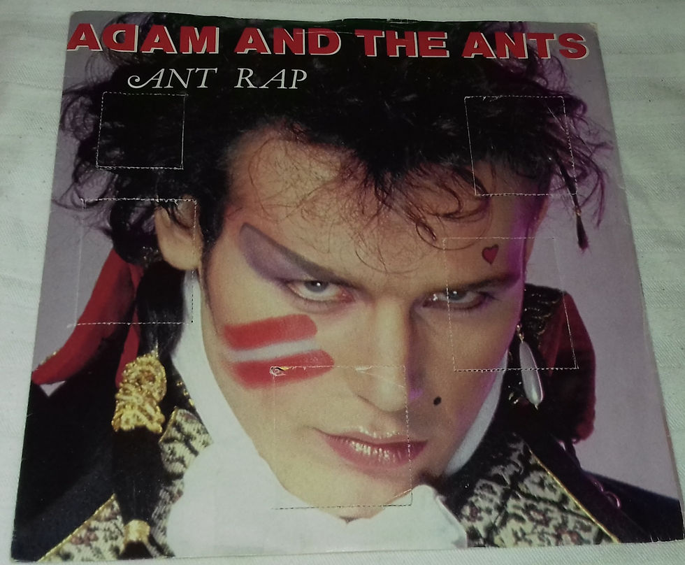 Adam And The Ants - Ant Rap (7", Win) (CBS)