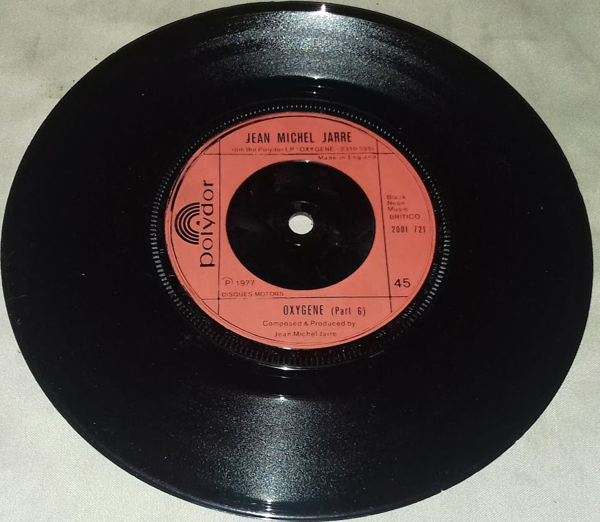 Miniaturbild: Jean Michel Jarre* - Oxygene (Part 4) (7", Single, Pic) (Polydor)