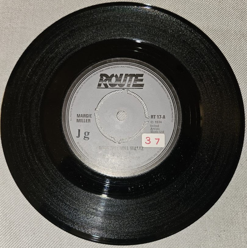 Margie Miller - Rock And Roll Waltz (7") (Route Records)