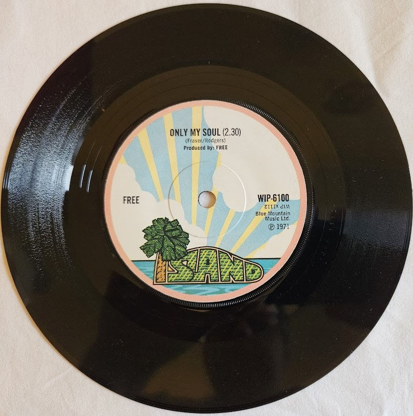 ภาพขนาดย่อ: Free - My Brother Jake / Only My Soul (7", Single, Sol) (Island Records)