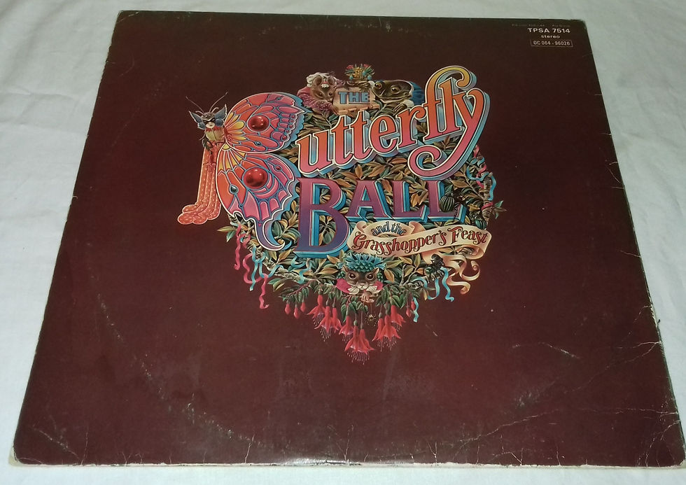 ภาพขนาดย่อ: Roger Glover And Guests - The Butterfly Ball And The Grasshopper's Feast (LP, A
