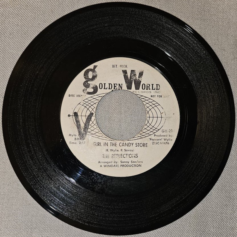 The Reflections - Girl In The Candy Store / Your Kind Of Love (7", Single, P