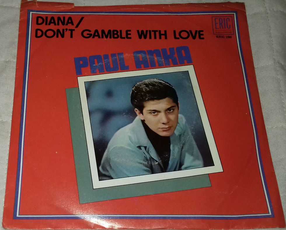 Paul Anka - Diana / Don't Gamble With Love (7", Single, RE) (Eric Records, Eric