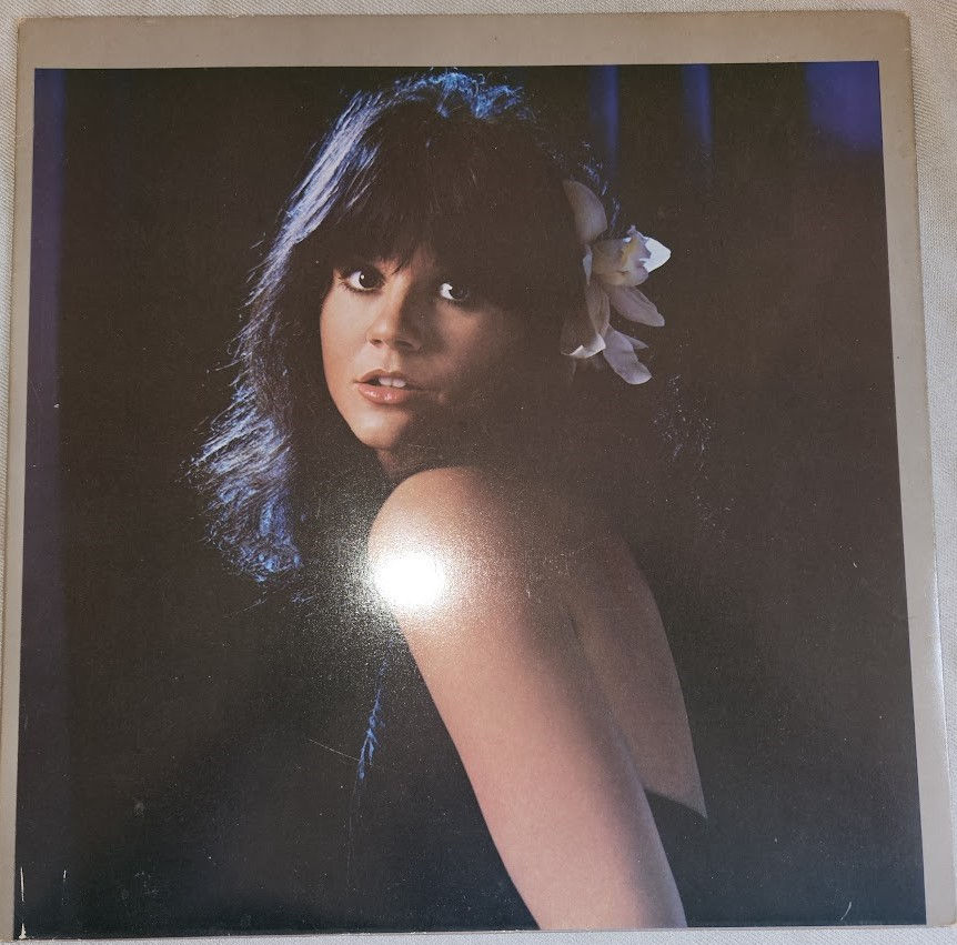 Linda Ronstadt - Blue Bayou (12", Single, Ltd, Blu) (Asylum Records)