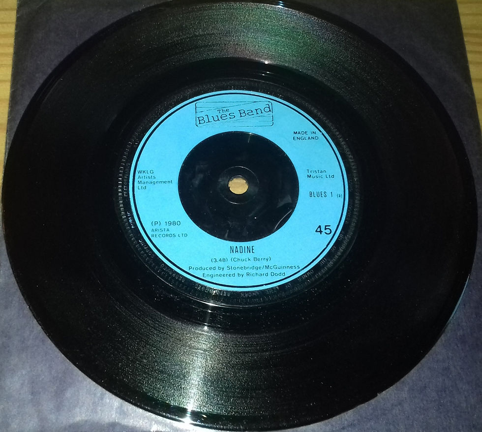 The Blues Band - Nadine (7", Single) (Arista)