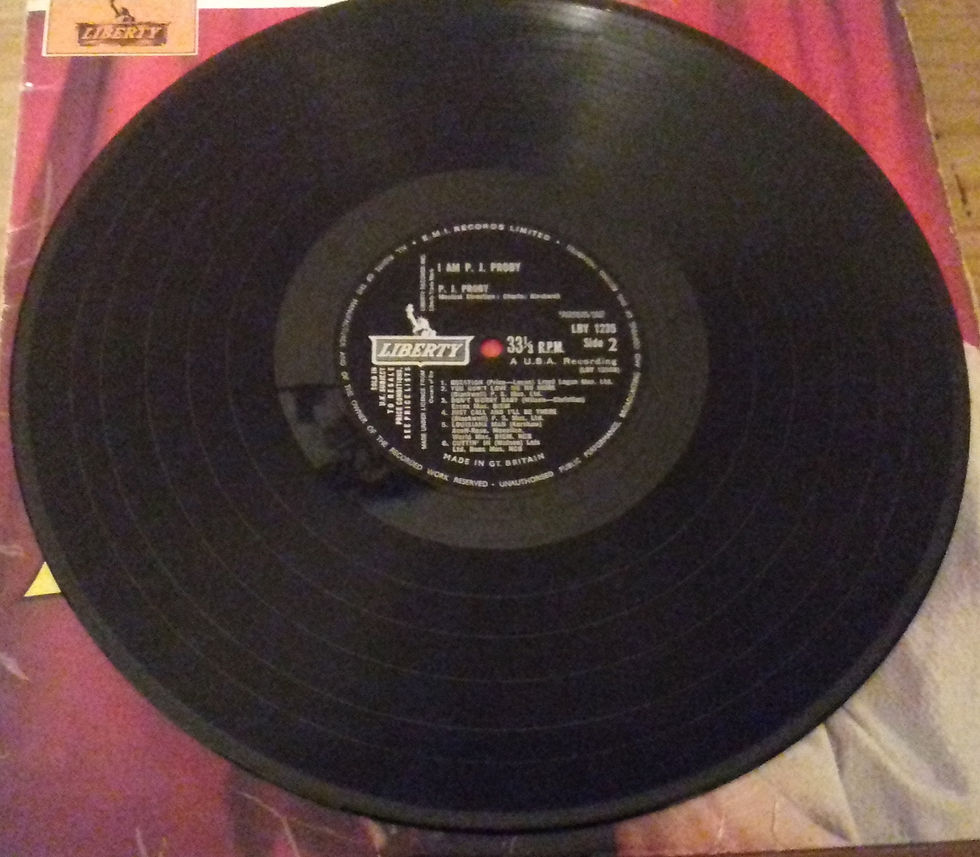 Thumbnail: P.J. Proby - I Am P.J. Proby (LP, Mono) (Liberty)