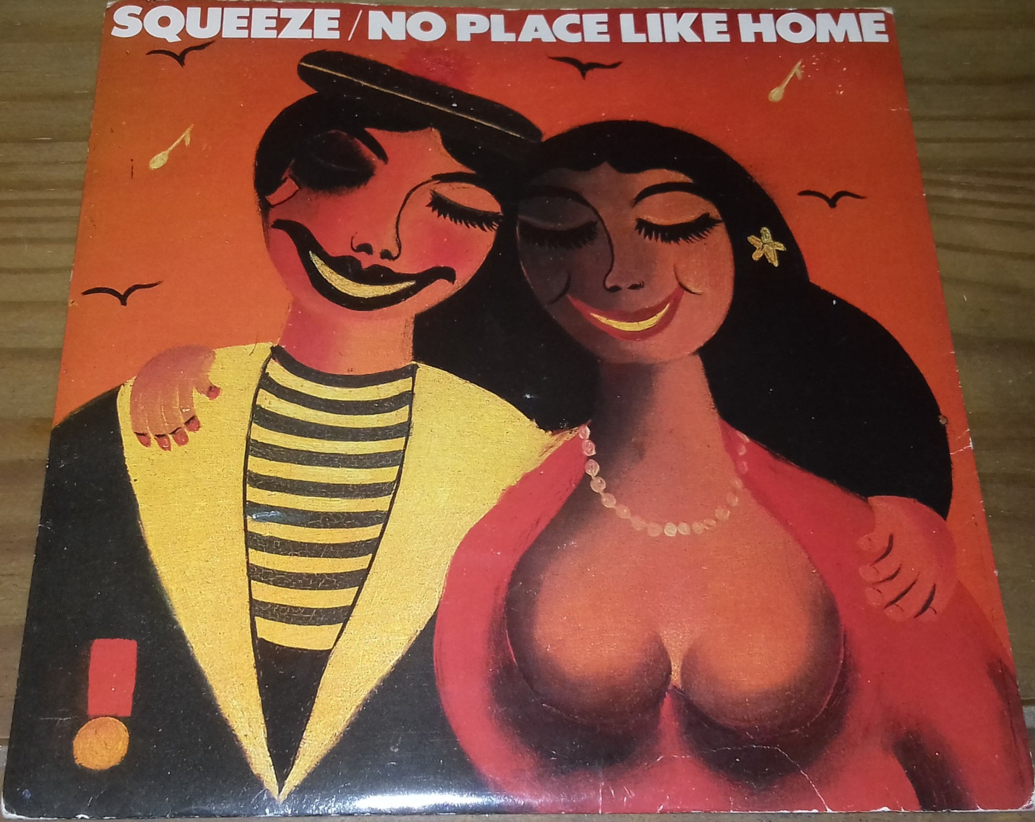 Squeeze - No Place Like Home (7", Single) (A&M Records)