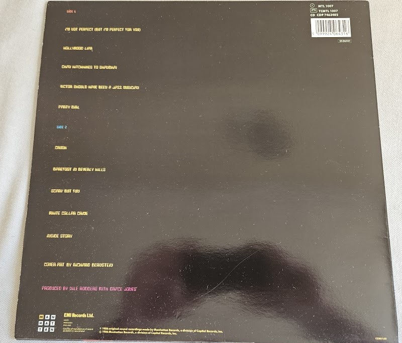 Miniaturbild: Grace Jones - Inside Story (LP, Album) (Manhattan Records)
