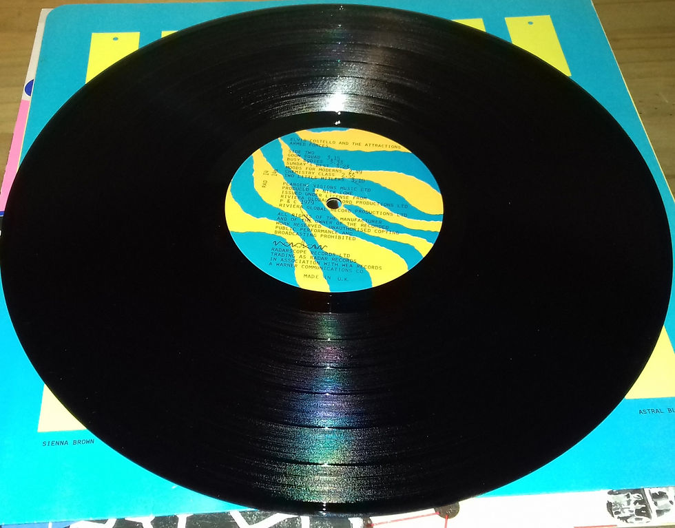 Miniature : Elvis Costello And The Attractions* - Armed Forces (LP, Album, Fol + 7", EP) (Ra